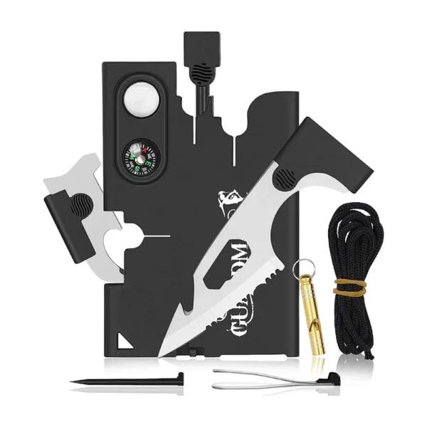 18-in-1 Survival Multipurpose Wallet – DG Editio