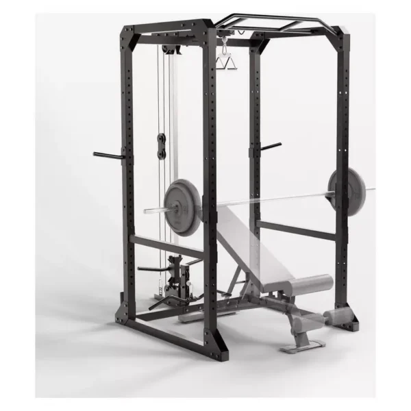 Decathlon Power Rack 900 with Lat Pulley