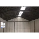 7 ft. W x 7 ft. D Plastic Storage Shed LIFETIME