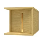 Neris Compact Garden Shed 237 × 297 cm – Stylish & Practical Outdoor Storage