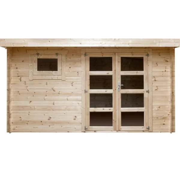 Modern Wooden Garden Shed – 13 m² | Premium Quality at Factory-Direct Price