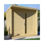 Neris Compact Garden Shed 237 × 297 cm – Stylish & Practical Outdoor Storage - Image 4