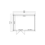 SANTA FE Wooden Garden Cabin – 10 m² | 28 mm Solid & Durable Wood - Image 2